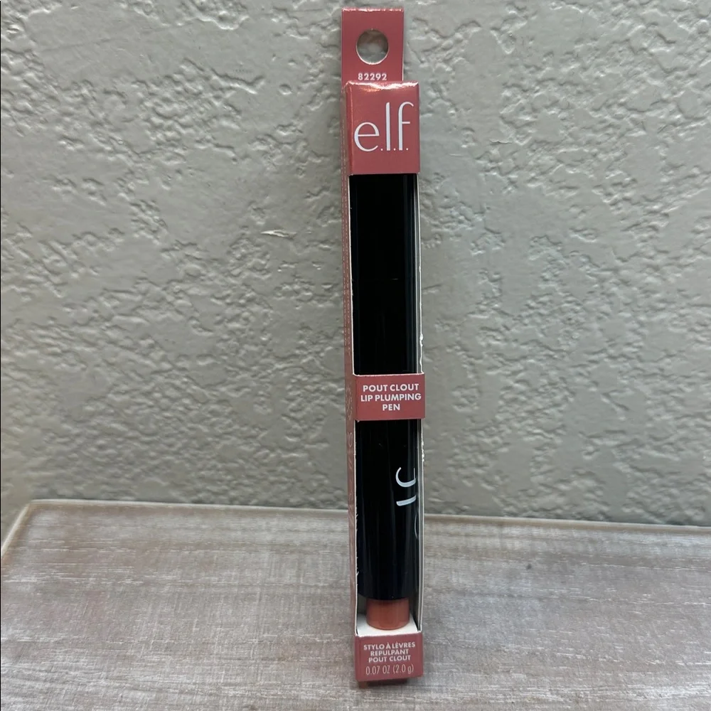 $5 🌙 e.l.f. Pout Clout Lip Plumping Pen - Pinky Out NEW FULL SZ